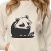 Wildlife Vector Clip Art Badger A vector illustration of a badger in a realistic style.