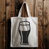 Beautiful Beer Clip Art A detailed illustration of a beer in a glass, suitable for clip art or vector design projects.