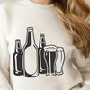 Beautiful Glass of Beer Vector Illustration Vector illustration of a glass containing beer