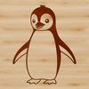 An SVG graphic of a bird species known as the penguin.