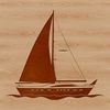 Vector Boat Illustration for Commercial Use A high-quality vector image of a boat designed for commercial or personal use in various formats such as PDF and DXF.