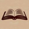 Beautiful Educational Illustration A stylized illustration of an open book with pages, suitable for educational and design purposes.