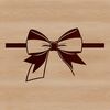 Beautiful Bow Design for Crafts A simple bow design for crafts and DIY projects.