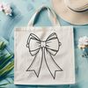 Beautiful Bow Design A simple, vector bow design for crafting and DIY projects.