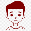 Young Boy Illustration in Vector Style A young boy illustration created using vector graphics.