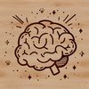 Brain Anatomy Vector Art An accurate representation of the brain's structure, available in vector format for various design applications.