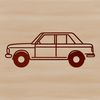 Vehicle Illustration in Minimalist Design A digital illustration of a vehicle in a minimalist design style.