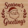 Christmas Quotes and Season's Greetings Vector Art for Cricut Cutting Machine