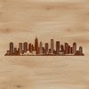 Beautiful Skyline Vector Art Vector illustration of a bustling city skyline with high-rise buildings and streets.