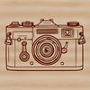 Illustrated 3D camera for digital photography projects.
