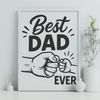 Vector Quotes for Dads A collection of inspirational quotes about fatherhood in a vector design format.