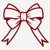 Free Clipart Bow Illustration A colorful bow clip art design for gift wrapping and decoration.
