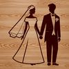 Elegant Wedding Clip Art Design Wedding clip art design with vector illustration style.