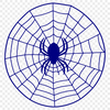A delicate spider web with intricate details, suitable for vector art projects and designs.