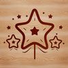 Beautiful Star Clip Art for Personal Use A simple vector star design created in SVG format, suitable for various applications.