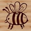 Gardening Icon SVG Image A detailed illustration of a flying bee, suitable for gardening or craft projects.