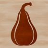 Free Summer Squash Icon An SVG icon of a summer or winter squash suitable for digital designs and crafting projects.