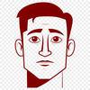 Scalable Male Figure Illustration Male figure illustrated in a vector format as a scalable graphic.