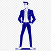 SVG Clip Art Male Character A male figure represented as a vector graphic in SVG format.