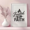 Vector Inspirational Quote Inspirational quote about faith in vector format