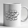 A collection of various coins in different denominations and designs, ideal for crafting and DIY projects.