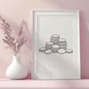 Set of digital coins in various denominations, ideal for vector design projects.
