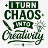 Crafting Inspirations Vector graphic quote for crafting projects, suitable for various cutting machines.