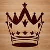 Regal Emblem A detailed vector illustration of a crown, suitable for digital use in various design formats.