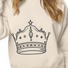 Beautiful Crown Design SVG Illustration SVG graphic illustration of a crown design, suitable for vector art projects and commercial use.