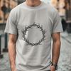 Religious Symbolism SVG Design A crown made from thorns, symbolizing sacrifice and devotion in religious contexts.