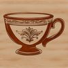 Simple Cup Design with Modern Style A simple cup design with clean lines and modern aesthetic.
