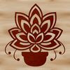 Free SVG Garden Design Element A vector graphic representation of a desert-dwelling succulent plant, suitable for use in gardening designs or projects.