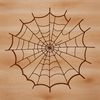 Delicate Web Illustration in SVG Format A delicate spider web design in vector format, ideal for digital use.