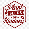 A vector illustration featuring inspirational quotes about gardening in a clean and minimalist style.