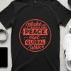 Anti-war quote graphics in vector format for commercial use