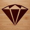 Simple Diamond Shape SVG Graphic A geometric illustration of a diamond shape, suitable for vector design projects.