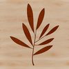 Nature-Inspired SVG Graphic Leaf A detailed illustration of a leaf, designed as a vector graphic for various digital applications.