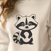 Beautiful SVG Wildlife Design SVG illustration of a racoon, suitable for vector art and design projects.