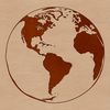 Beautiful Planet SVG Design A 2D illustration of our planet in a vector format.