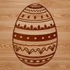 Decorative Easter Eggs A colorful illustration of a decorated Easter egg with intricate designs, suitable for vector art projects.
