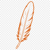A beautifully designed vector feather illustration A high-quality SVG illustration of a feather, ideal for vector design and digital applications.