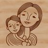 Female Illustration for Design Projects A simple illustration of a female figure, suitable for various designs.