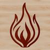 Simple SVG Fire Shape An SVG graphic representation of fire in the form of a stylized flame shape.