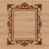 Vector design template for creating frames with various styles.