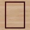 A detailed outline of a frame used in vector design, suitable for cutting machines and laser cutters.