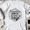 Friendly Quotes Digital Illustration A digital vector illustration of inspirational friendship quotes for personal or commercial use.