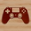 Vector Graphic Gaming Controller Design A high-quality vector graphic illustration of a modern game controller.
