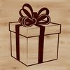 Beautiful Rectangular Gift Box SVG A simple vector design of a rectangular gift box, ideal for crafting and DIY projects.