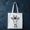 Illustrative vector image of a giraffe, ideal for design projects and commercial use.