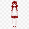 Beautiful Young Girl SVG Illustrations SVG illustration of a young girl in various poses and styles.